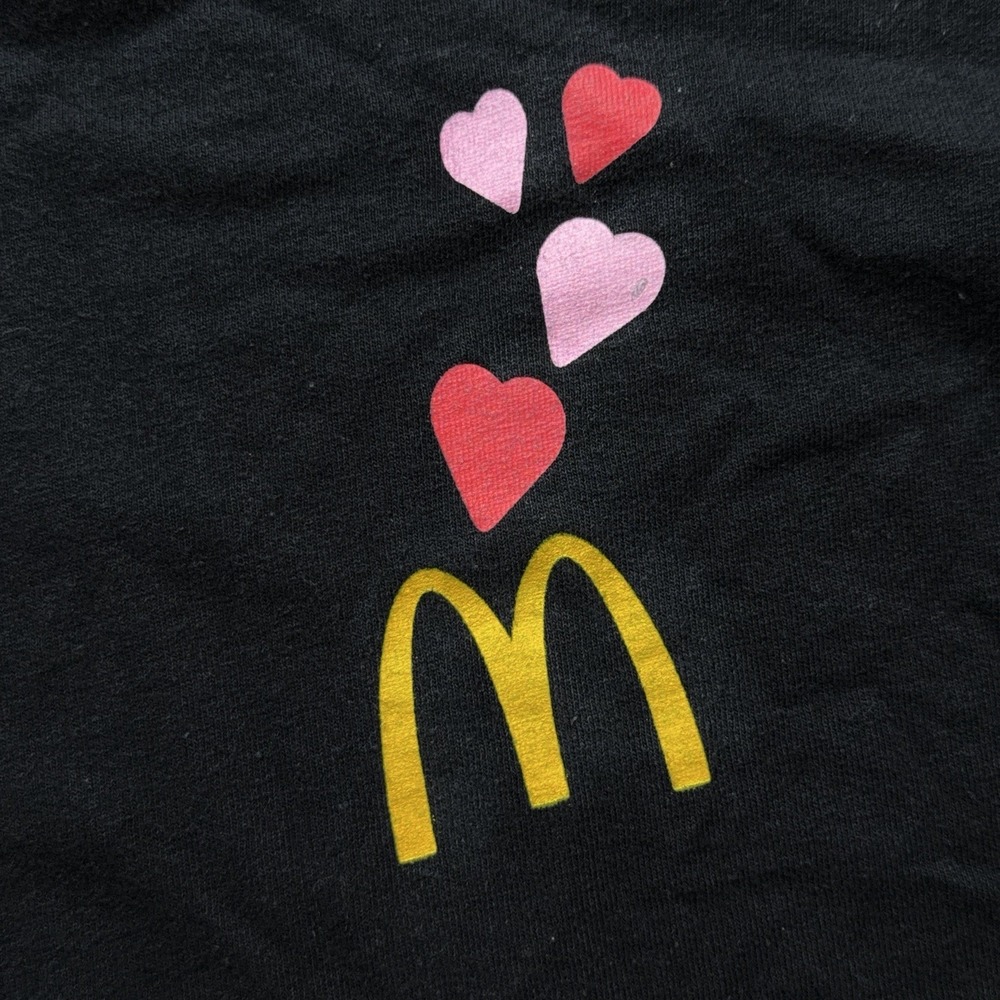 Mcdonalds Cardi B Offset Crew T-Shirt Size XL Black McD's Employee Promo Shirt - Picture 4 of 10